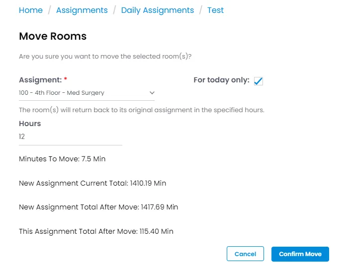 Move Rooms